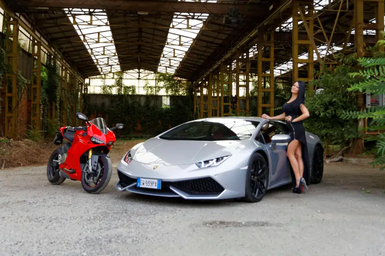 Lamborghini Huracan e Andreea Rusz - 40