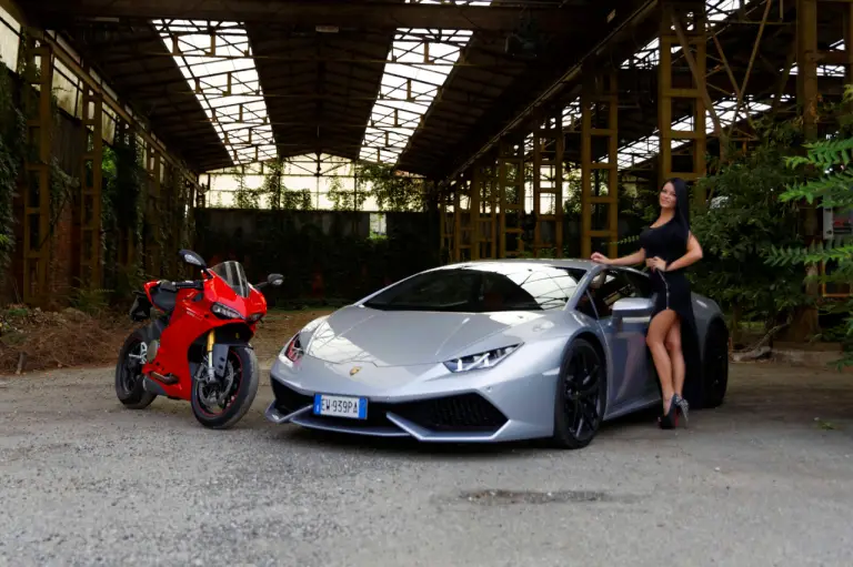 Lamborghini Huracan e Andreea Rusz - 43