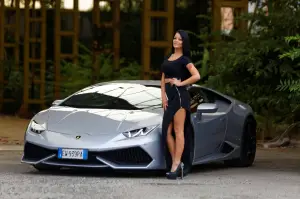 Lamborghini Huracan e Andreea Rusz - 55