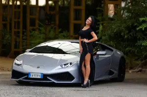 Lamborghini Huracan e Andreea Rusz - 59