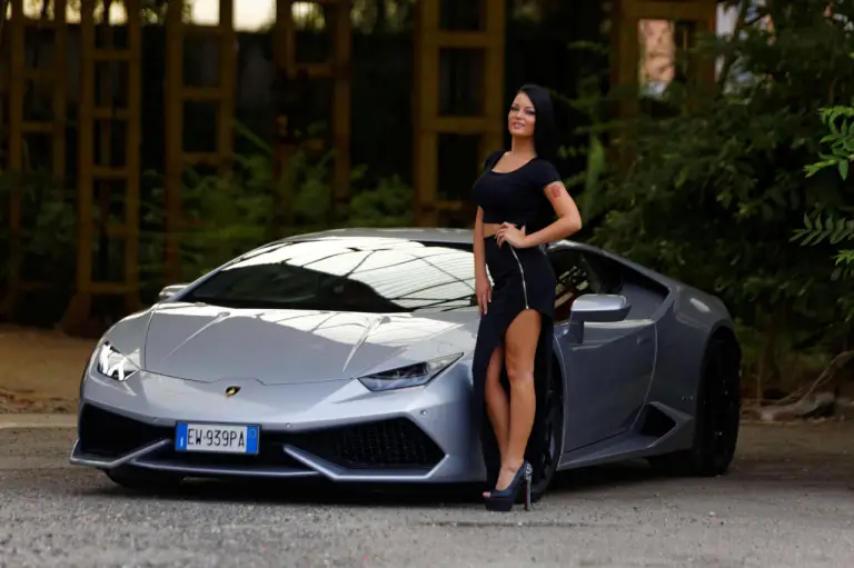 Lamborghini Huracan e Andreea Rusz - 65
