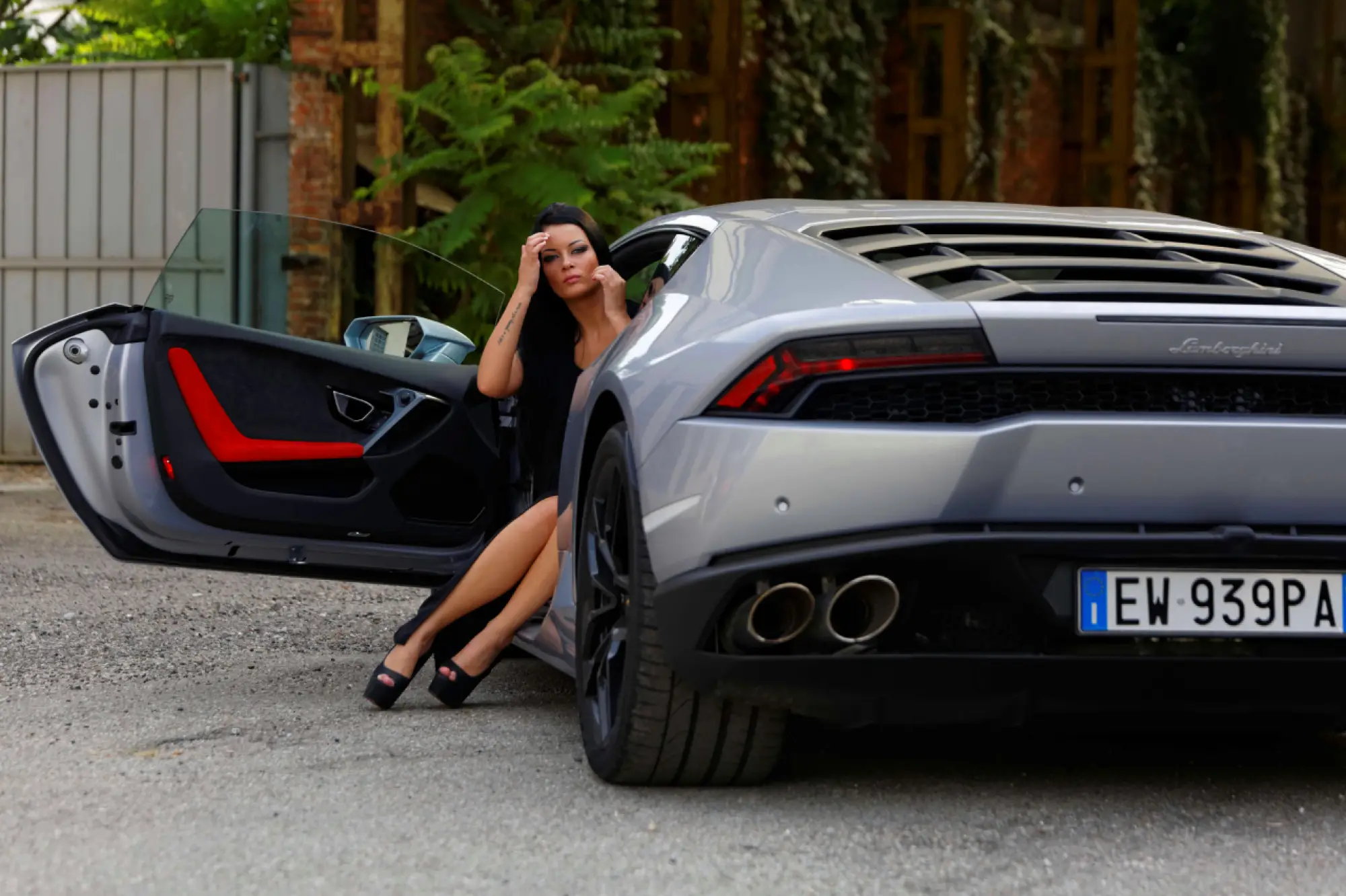 Lamborghini Huracan e Andreea Rusz - 78