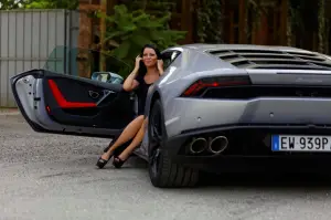 Lamborghini Huracan e Andreea Rusz - 83