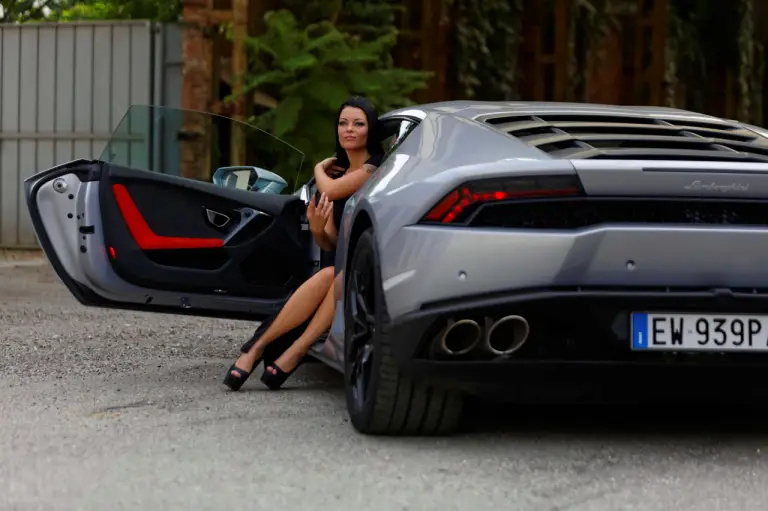 Lamborghini Huracan e Andreea Rusz - 86