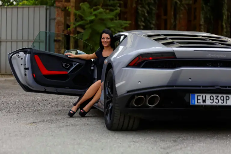 Lamborghini Huracan e Andreea Rusz - 87