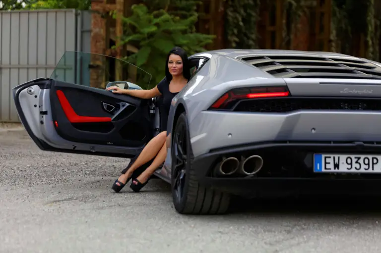 Lamborghini Huracan e Andreea Rusz - 88