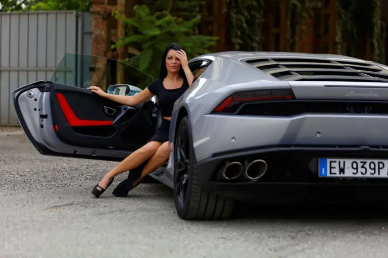 Lamborghini Huracan e Andreea Rusz - 89