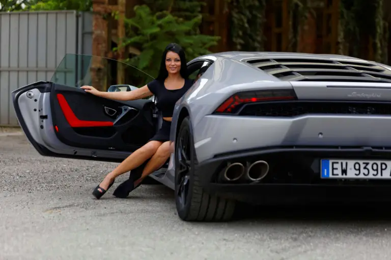 Lamborghini Huracan e Andreea Rusz - 90