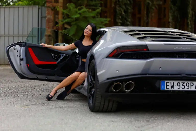 Lamborghini Huracan e Andreea Rusz - 94