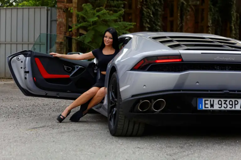 Lamborghini Huracan e Andreea Rusz - 96