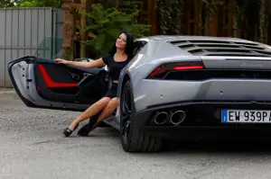 Lamborghini Huracan e Andreea Rusz - 97