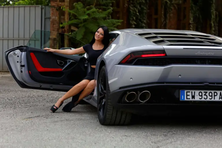 Lamborghini Huracan e Andreea Rusz - 99