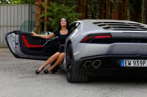 Lamborghini Huracan e Andreea Rusz - 102