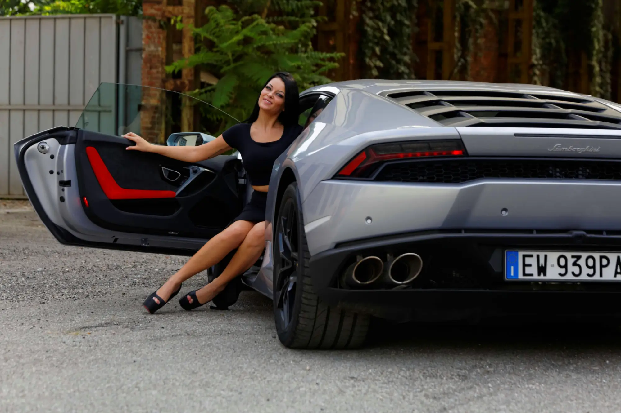 Lamborghini Huracan e Andreea Rusz - 107