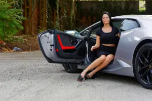 Lamborghini Huracan e Andreea Rusz - 109