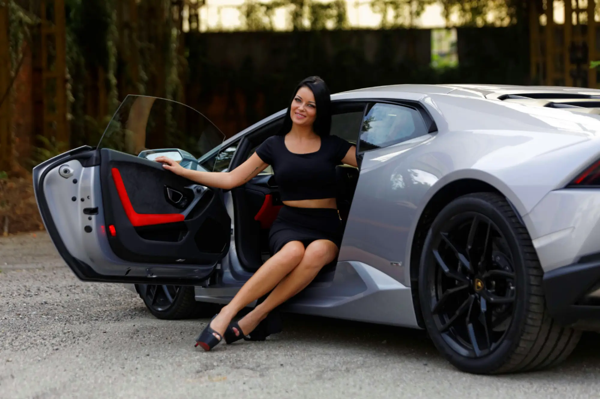 Lamborghini Huracan e Andreea Rusz - 116