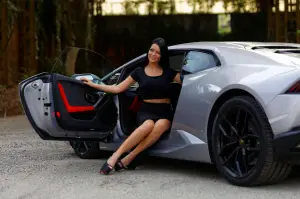 Lamborghini Huracan e Andreea Rusz - 118