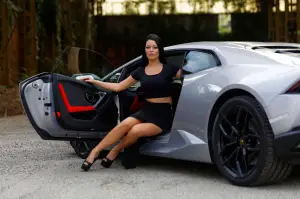 Lamborghini Huracan e Andreea Rusz - 119