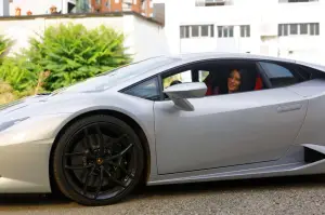 Lamborghini Huracan e Andreea Rusz