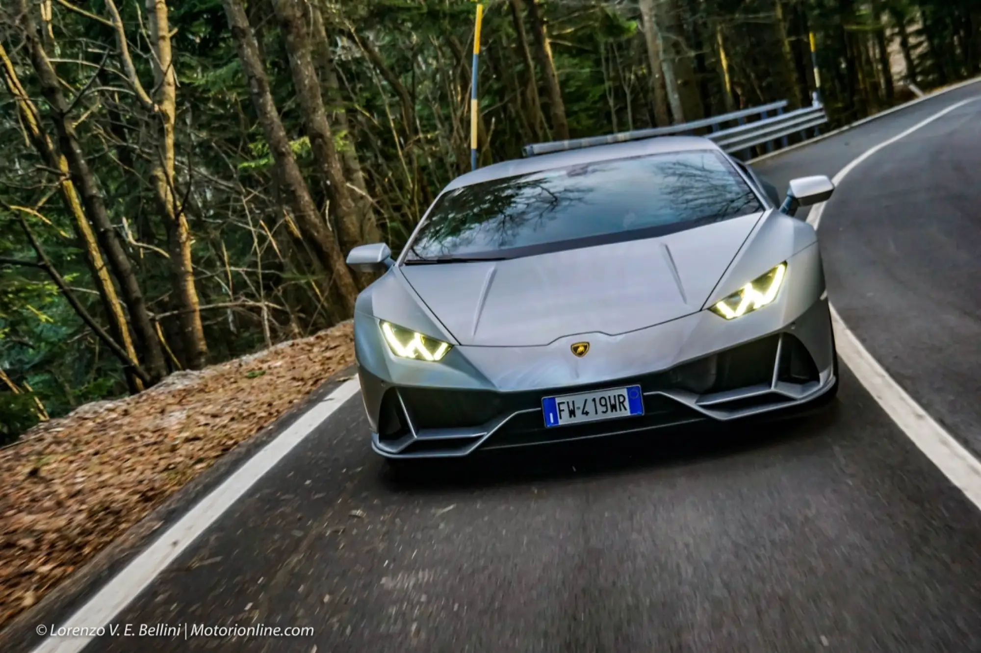 Lamborghini Huracan Evo 2020 - prova su strada - 25