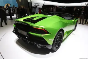 Lamborghini Huracan Evo Spyder Foto Live - Salone di Ginevra 2019