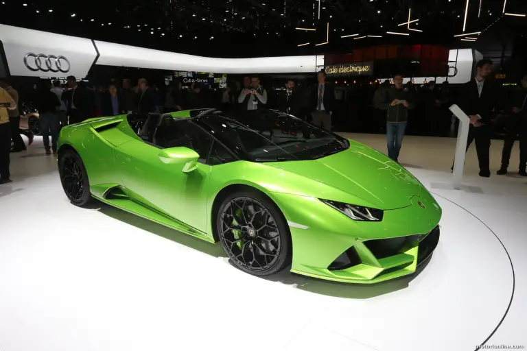 Lamborghini Huracan Evo Spyder Foto Live - Salone di Ginevra 2019 - 12