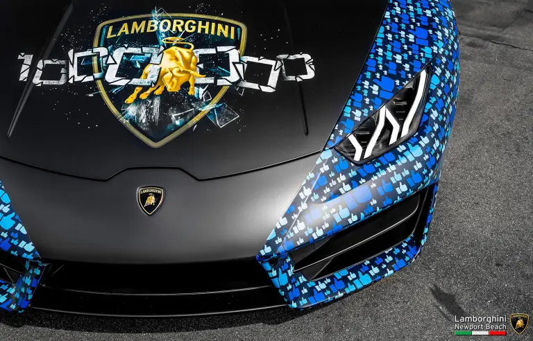 Lamborghini Huracan (livrea milionesimo like su Facebook) - 5