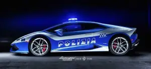 Lamborghini Huracan - Livrea Polizia spot - 1