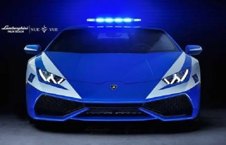 Lamborghini Huracan - Livrea Polizia spot - 4