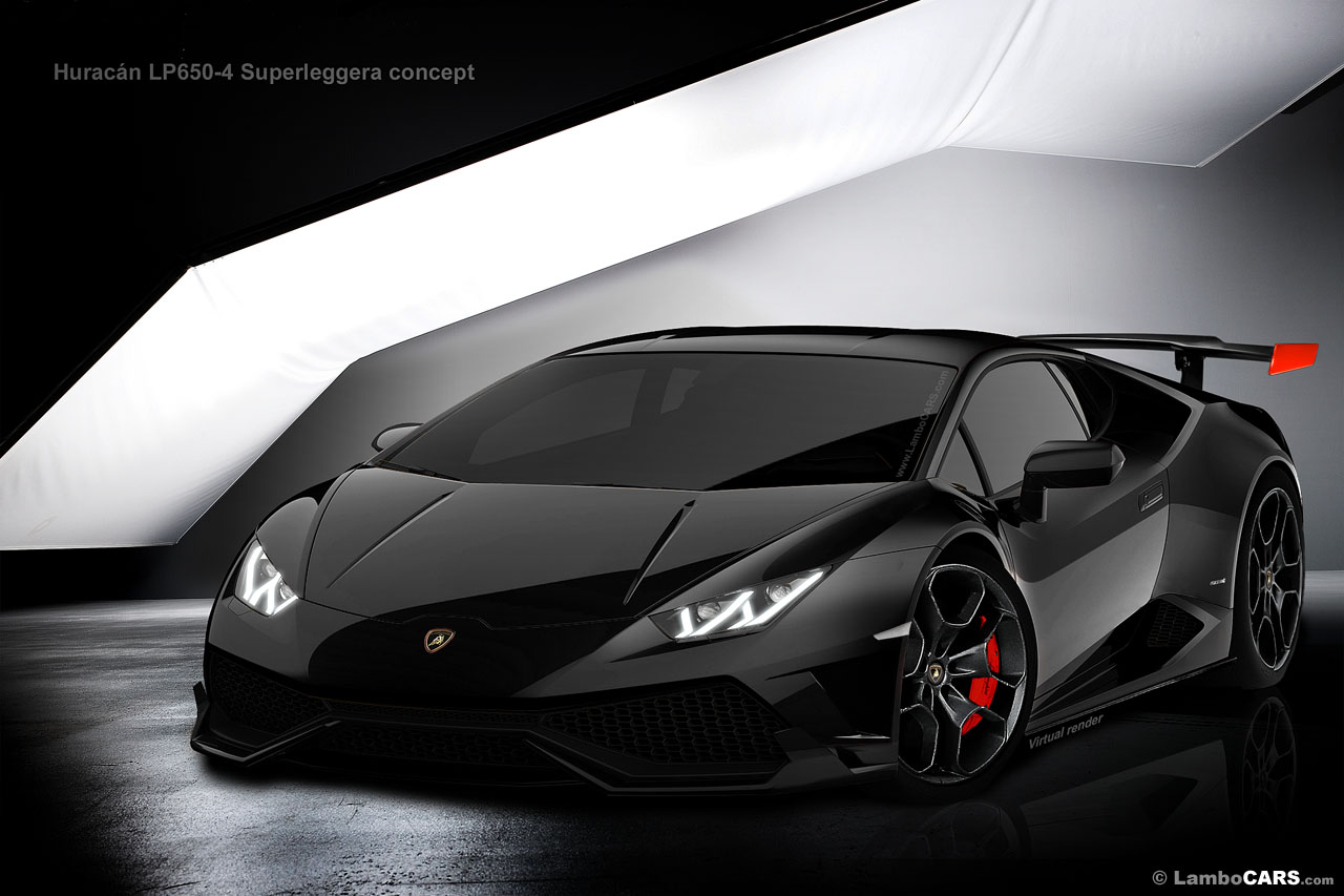 Lamborghini Huracan LP 650-4 Superleggera - Rendering