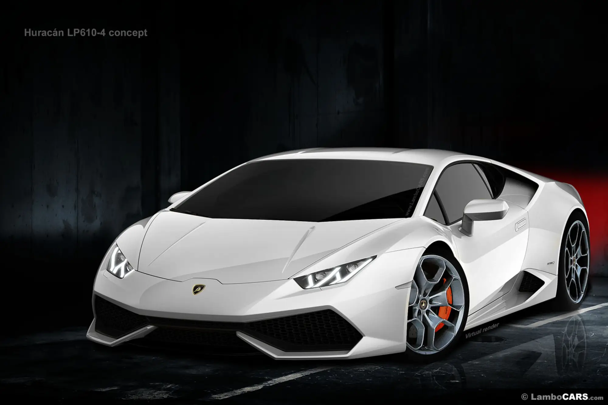 Lamborghini Huracan LP 650-4 Superleggera - Rendering - 1