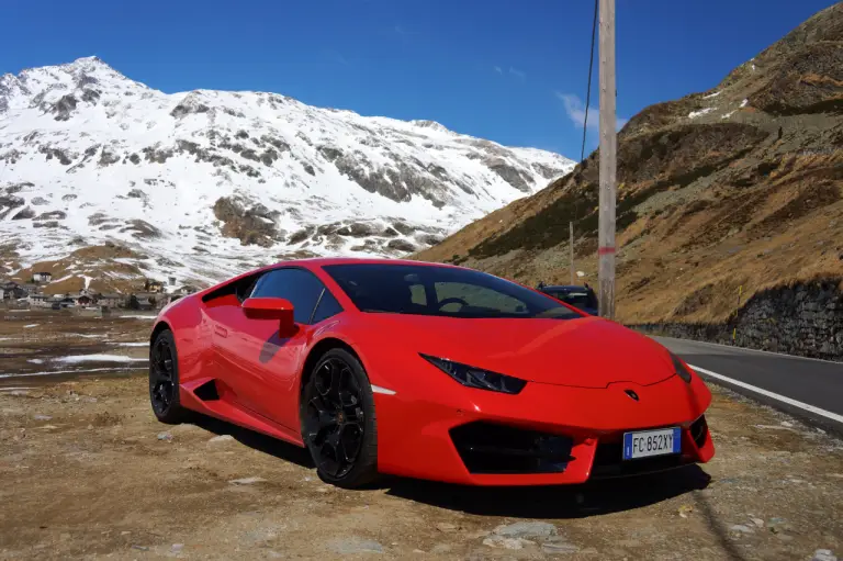 Lamborghini Huracan LP580-2 prova su strada 2017 - 3