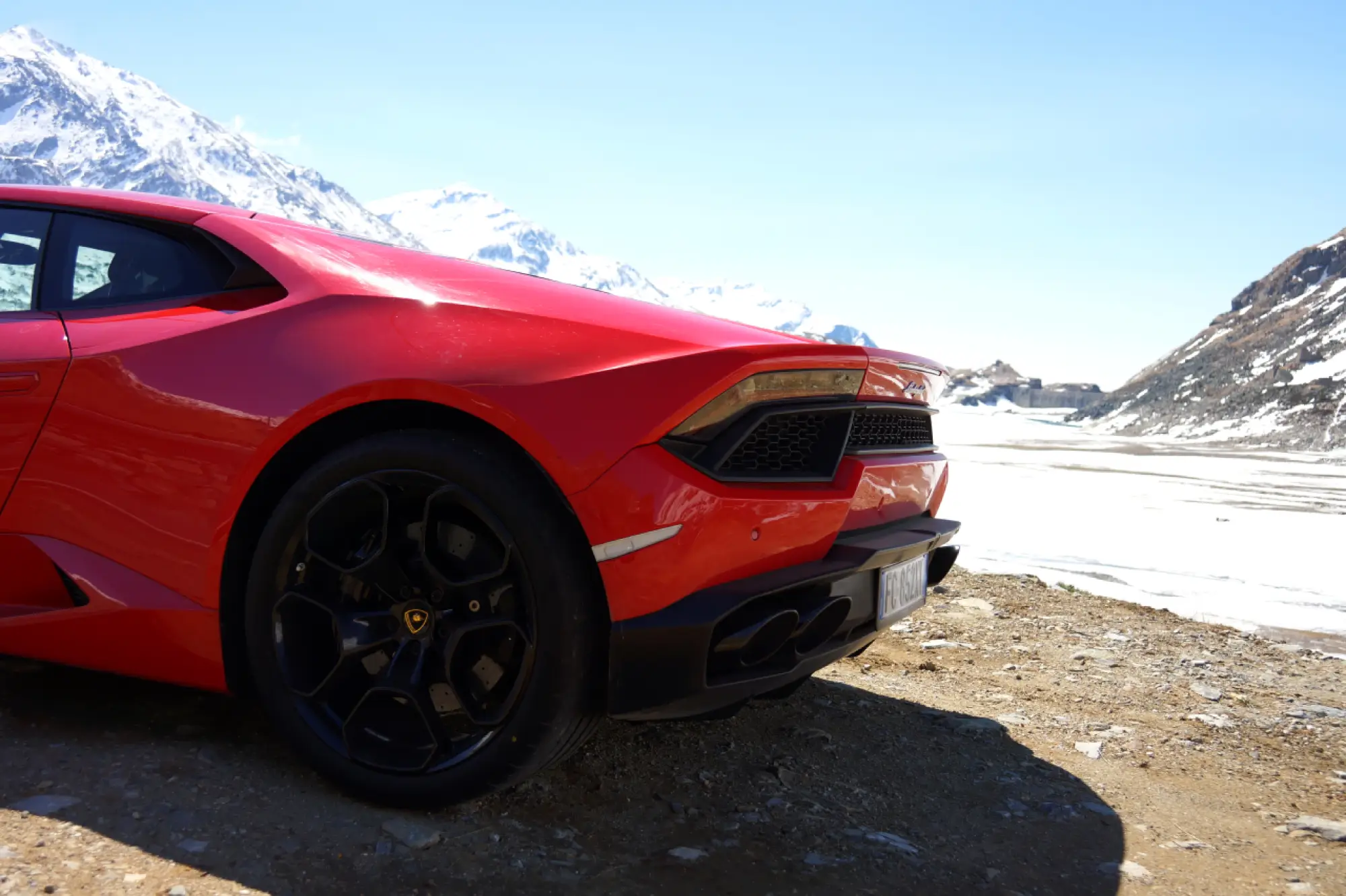 Lamborghini Huracan LP580-2 prova su strada 2017 - 8