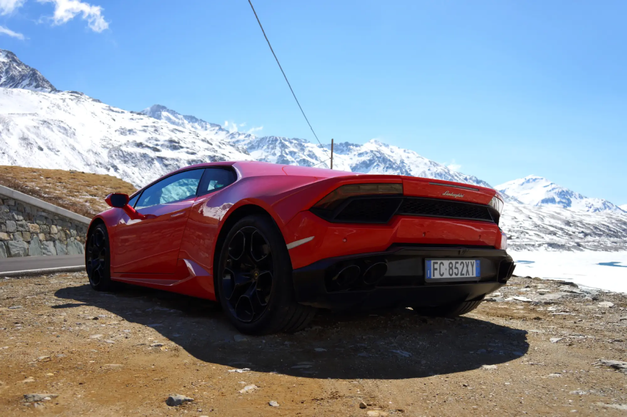 Lamborghini Huracan LP580-2 prova su strada 2017 - 9