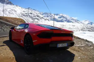 Lamborghini Huracan LP580-2 prova su strada 2017 - 16