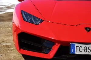 Lamborghini Huracan LP580-2 prova su strada 2017 - 19