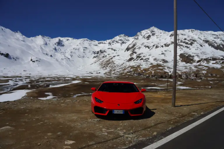 Lamborghini Huracan LP580-2 prova su strada 2017 - 29