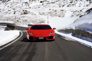 Lamborghini Huracan LP580-2 prova su strada 2017 - 42