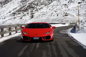 Lamborghini Huracan LP580-2 prova su strada 2017 - 45