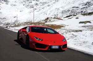 Lamborghini Huracan LP580-2 prova su strada 2017 - 63