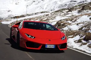 Lamborghini Huracan LP580-2 prova su strada 2017 - 68