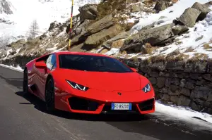 Lamborghini Huracan LP580-2 prova su strada 2017 - 71