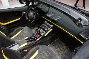 Lamborghini Huracan Performante Spyder (foto live) - Salone di Ginevra 2018 - 9