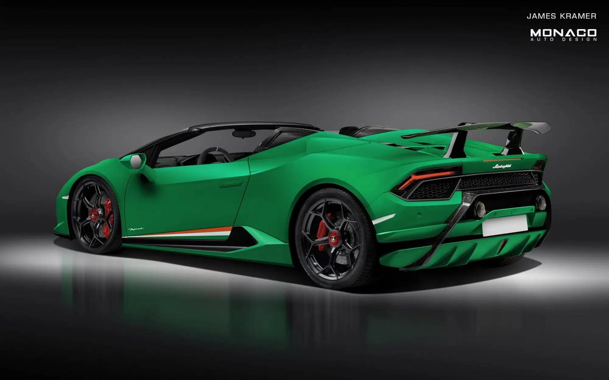 Lamborghini Huracan Performante Spyder - Rendering by Monaco Auto Design - 2