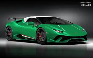 Lamborghini Huracan Performante Spyder - Rendering by Monaco Auto Design - 4