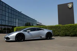 Lamborghini Huracan - Prova su strada 2015