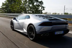 Lamborghini Huracan - Prova su strada 2015