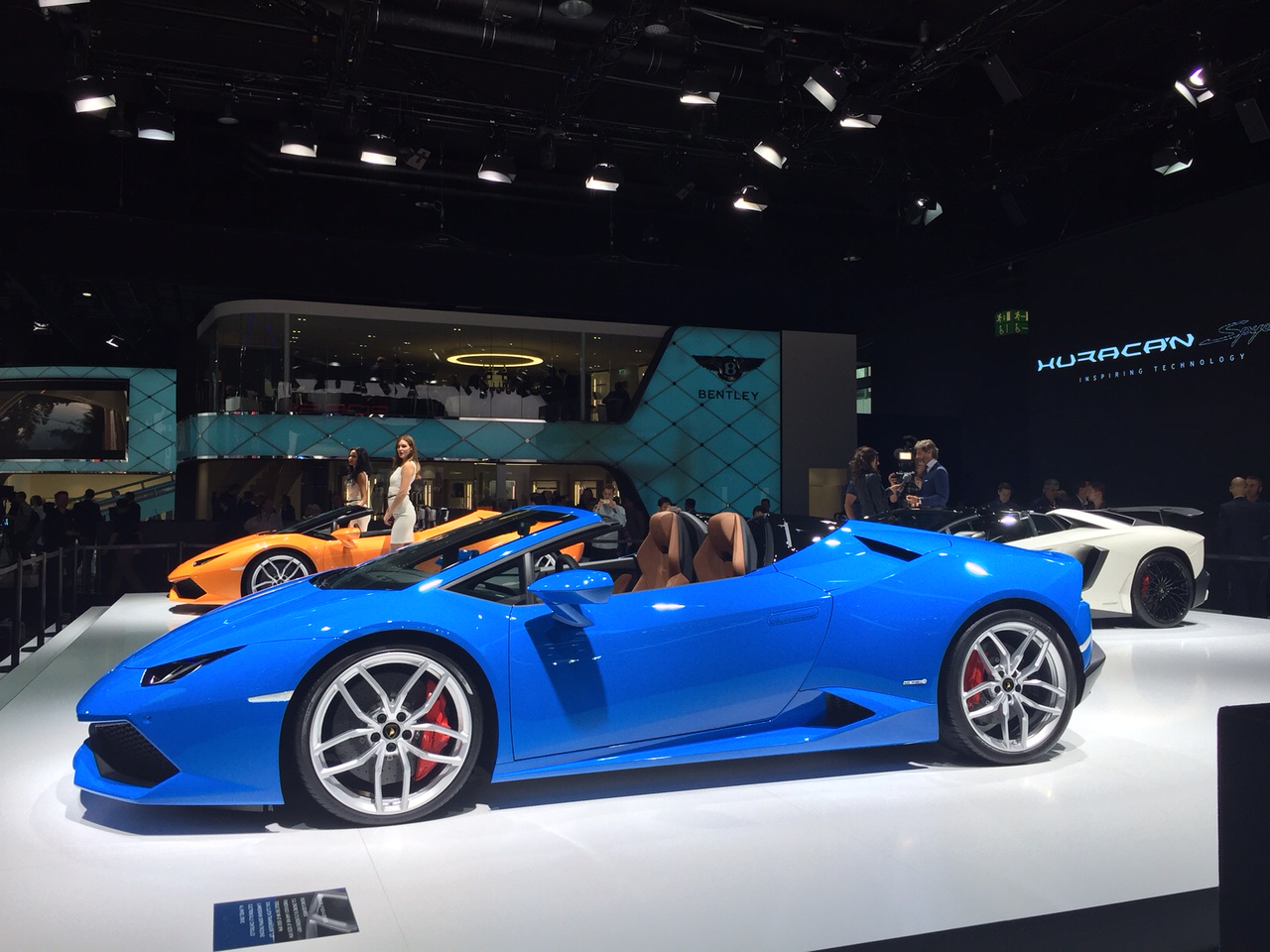 Lamborghini Huracan Spyder - Salone di Francoforte 2015