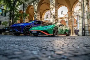 Lamborghini Huracan STO, road trip Bologna-Red Bull Ring 2022 - 2