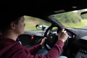 Lamborghini Huracan STO, road trip Bologna-Red Bull Ring 2022